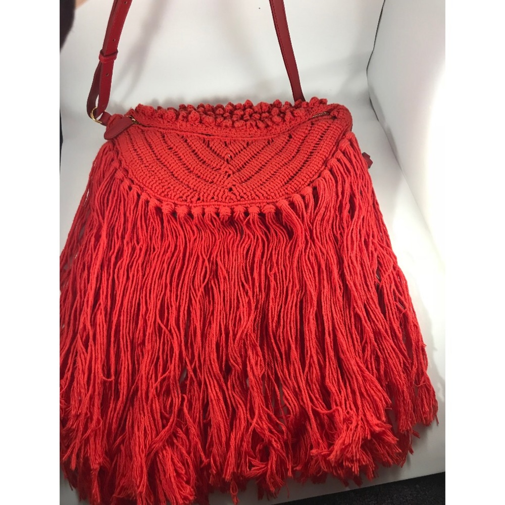 Red Stella McCartney Bum bag Macrame